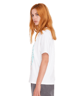 The Volcom Womens Tetsunori 2 T-Shirt in White