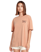 The Volcom Womens Stones Throw T-Shirt in Clay