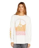 The Volcom Womens Werking Doubles T-Shirt in White