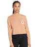 The Volcom Womens Pocket Dial Long Sleeve T-Shirt in Clay