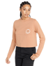 The Volcom Womens Pocket Dial Long Sleeve T-Shirt in Clay