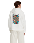 The Volcom Womens Thomas Hooper Hoodie in Star White