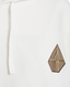 The Volcom Womens Thomas Hooper Hoodie in Star White