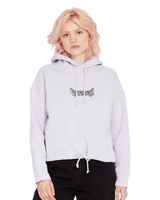 The Volcom Womens Tripstone Hoodie in Light Orchid