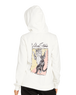 The Volcom Womens Truly Deal Hoodie in Star White