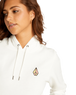 The Volcom Womens Truly Deal Hoodie in Star White