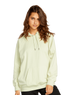 The Volcom Womens Truly Stoked Hoodie in Sage