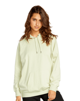 The Volcom Womens Truly Stoked Hoodie in Sage