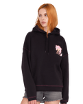 The Volcom Womens Tetsunori Hoodie in Black