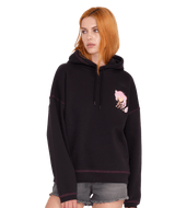 The Volcom Womens Tetsunori Hoodie in Black