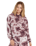 The Volcom Womens Truly Stokin Hoodie in Multi