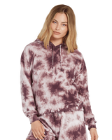 The Volcom Womens Truly Stokin Hoodie in Multi