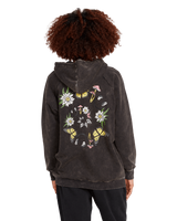 The Volcom Womens Truly Stoked BF Hoodie in Black