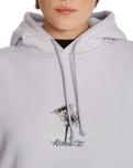 The Volcom Womens Voltrip Hoodie in Lavender