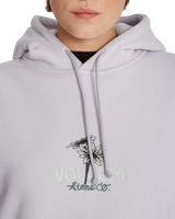 The Volcom Womens Voltrip Hoodie in Lavender