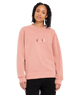 The Volcom Womens Spikstone Crew Sweatshirt in Mauve Rose