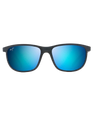 The Maui Jim Dragon's Teeth Polarised Sunglasses in Dark Navy & Blue Hawaii