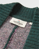 The Passenger Womens Vista Recycled Knitted Cardigan in Rain Forest