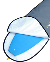 The Alder Global Twenty Four-7 Mini Mal Surfboard Bag in Grey