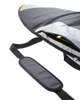 The Alder Global System 10 Thruster Surfboard Bag in Grey