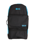 The Bulldog Bodyboard Bag in Black & Cyan