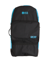 The Bulldog Bodyboard Bag in Black & Cyan