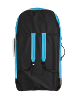 The Bulldog Bodyboard Bag in Black & Cyan