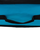 The Bulldog Bodyboard Bag in Black & Cyan