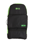 The Bulldog Bodyboard Bag in Black & Neon Green