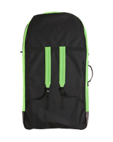 The Bulldog Bodyboard Bag in Black & Neon Green