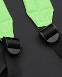 The Bulldog Bodyboard Bag in Black & Neon Green