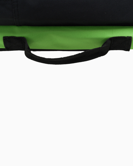 The Bulldog Bodyboard Bag in Black & Neon Green