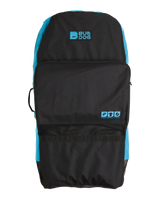 The Bulldog Triple Bodyboard Bag in Black & Cyan