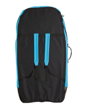 The Bulldog Triple Bodyboard Bag in Black & Cyan