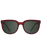 The Spy Bewilder Sunglasses in Matte Translucent Sienna Red & Happy Grey Green