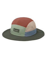 The Cotopaxi Mens Tech Bucket Hat in Green Tea & Fatigue