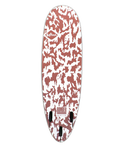 The Softech Bomber 6'10" Softboard in Grey & Dusty Red