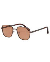 The I-Sea Brooks Polarised Sunglasses in Gunmetal & Amber