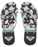 Bermuda Flip Flop in Black & Blue