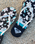 Bermuda Flip Flop in Black & Blue