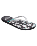 Bermuda Flip Flop in Black & Blue