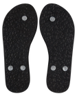 Bermuda Flip Flop in Black & Blue