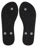 Bermuda Flip Flop in Black & Blue