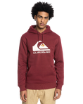 Big Logo Hoodie in Ruby Wine