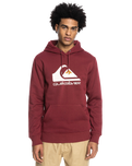 Big Logo Hoodie in Ruby Wine