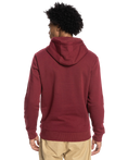 Big Logo Hoodie in Ruby Wine