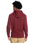 Big Logo Hoodie in Ruby Wine