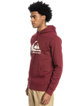 Big Logo Hoodie in Ruby Wine