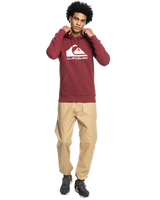 Big Logo Hoodie in Ruby Wine