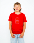 Boys Bus T-Shirt in Red